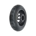 Pro-Line kolo s pneu 1:4 Supermoto 2.0 S3 zadní, disk černý: PM-MX/SM