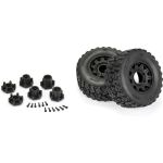 Pro-Line kolo 1:10, pneu 2.8” Jaeger HP, disk černý H12/14mm(2)