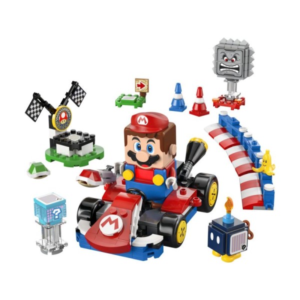 LEGO Super Mario - Mario Kart - Interaktivní LEGO Mario a Standard Kart