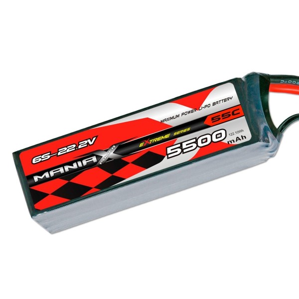 ManiaX Lipol 22.2V 5500mAh 55C