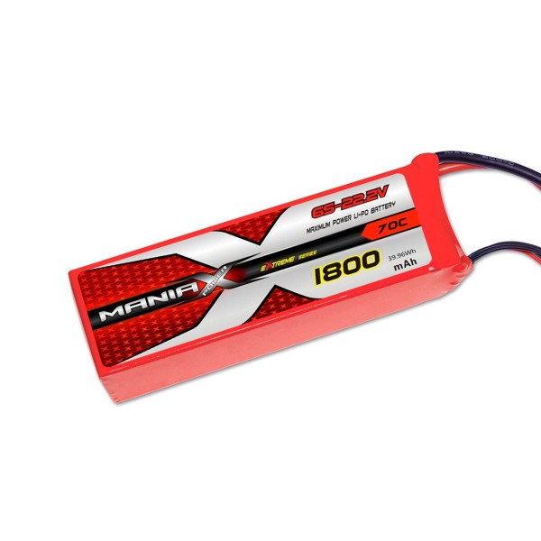 ManiaX Lipol 22.2V 1800mAh 70C