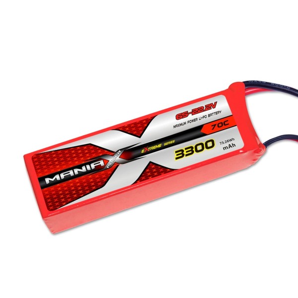 ManiaX Lipol 22.2V 3300mAh 70C
