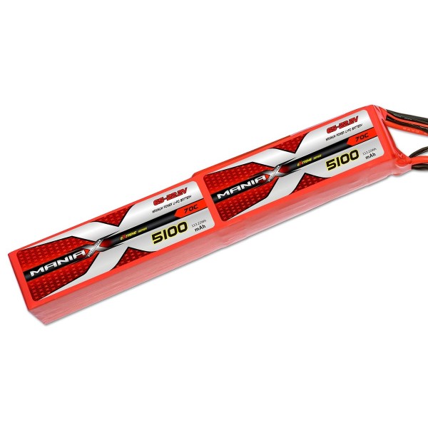 ManiaX Lipol 44.4V 5100mAh 70C