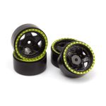 CL-5 Beadlock disky 1.2in (zelené/4 ks)