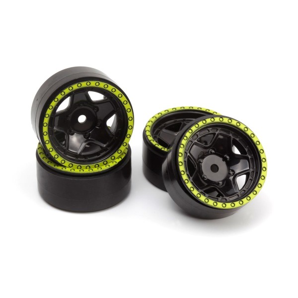 CL-5 Beadlock disky 1.2in (zelené/4 ks)
