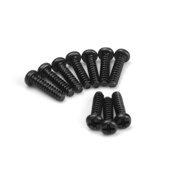 Samořezné šroubky s kulatou hlavou M1.4x6mm (10 ks)