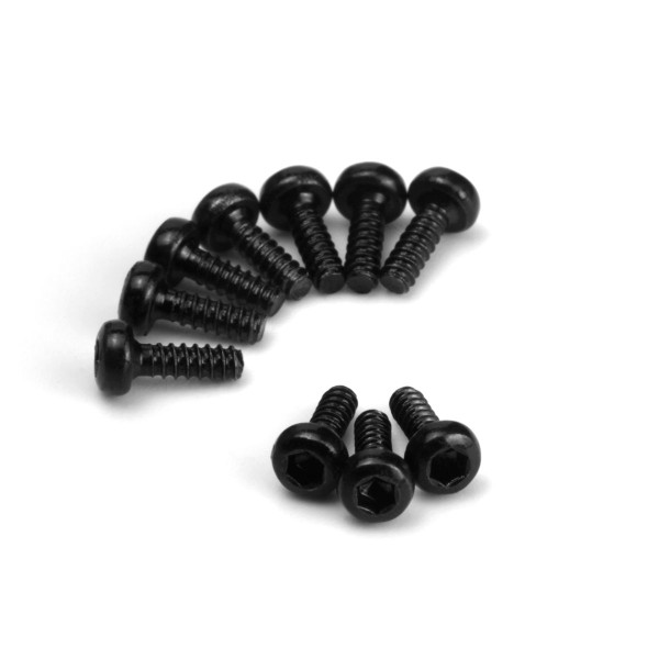 Samořezné imbusové šroubky s kulatou hlavou M1.7x5mm (10 ks)