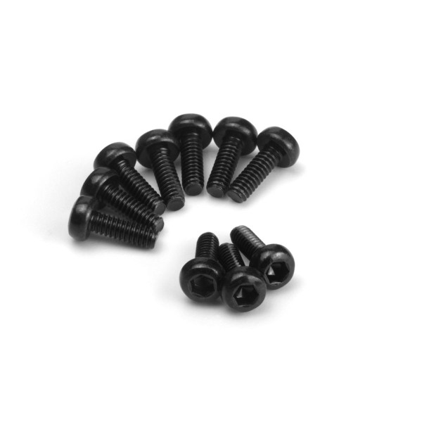 Imbusové šroubky s kulatou hlavou M1.7x5mm (10 ks)