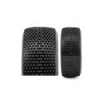 CLAYMORE V2 BUGGY S2 (SOFT) nalepené pneumatiky, bílé disky, 2 ks.