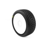 I-BARRS V3 BUGGY S2 (SOFT) nalepené pneumatiky, bílé disky, 2 ks.