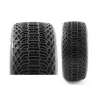 I-BARRS V3 BUGGY S2 (SOFT) nalepené pneumatiky, bílé disky, 2 ks.