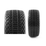 I-BARRS V3 BUGGY S3 (MEDIUM) nalepené pneumatiky, bílé disky, 2 ks.