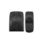 CLAYMORE V2 BUGGY S1 (SUPER SOFT) nalepené pneumatiky, bílé disky, 2 ks.