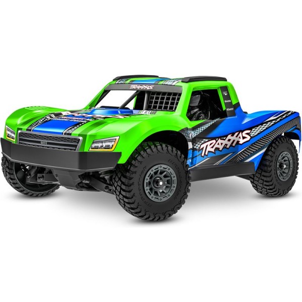 Traxxas Mini Slash 1:12 BL-2s 4WD RTR zelený