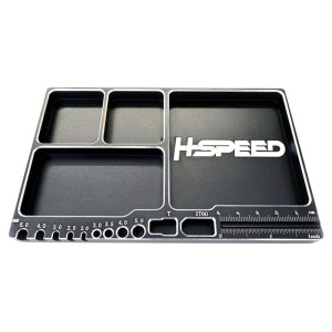 H-Speed miska na drobné díly hliníková