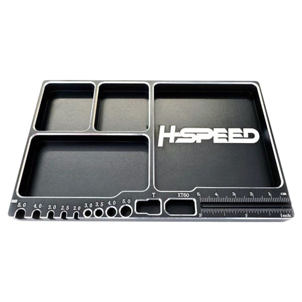 H-Speed miska na drobné díly hliníková