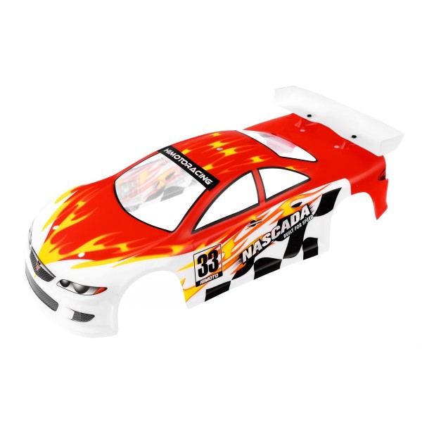 Karoserie lakovaná 1:10 Onroad, červená