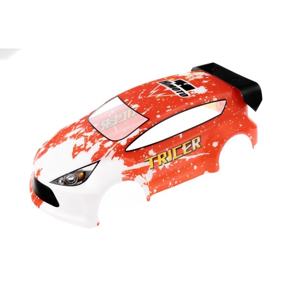 Karoserie lakovaná 1:18 Rally, červená