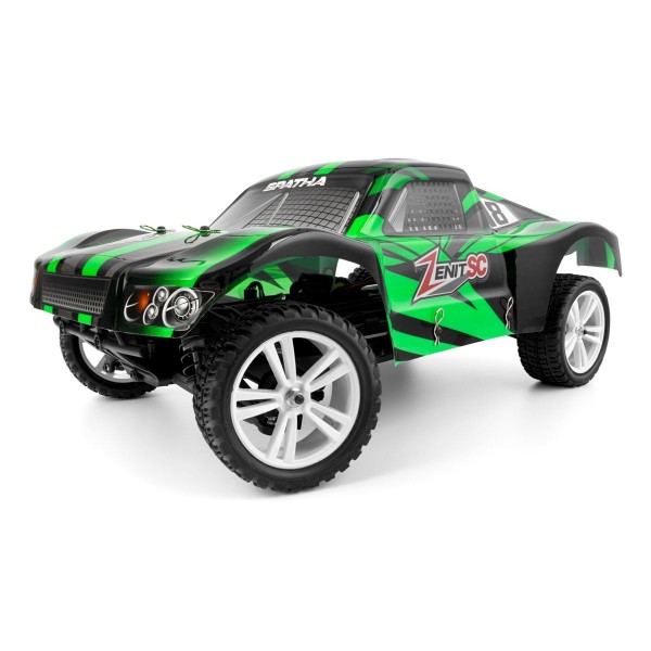 HiMOTO 1:10 Short Course SPATHA Brushless 2,4 GHz RTR set, zelená