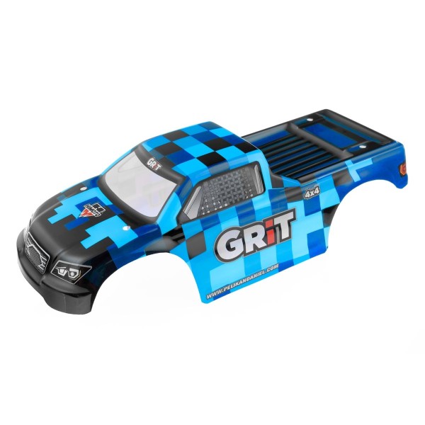 Karoserie lakovaná Himoto Truck 1:10 (modré kostky)