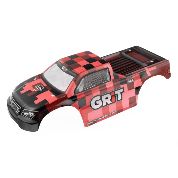 Karoserie lakovaná Himoto Truck 1:10 (červené kostky)