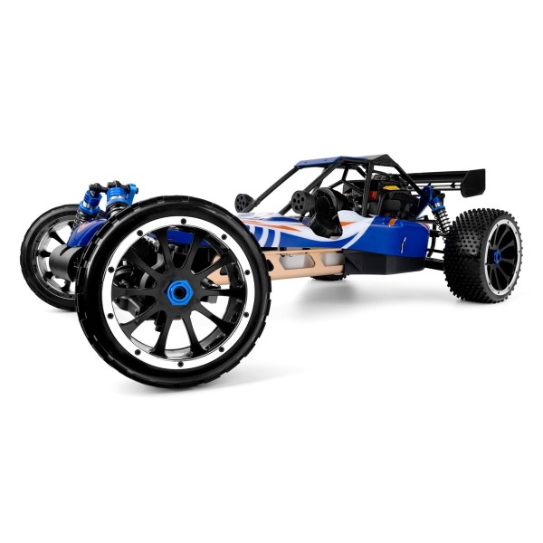 HiMOTO 1:5 Buggy RAPTOR 5XB 32cc 2,4 GHz RTR set, modrá