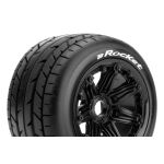 B-ROCKET SPORT 1/5 Baja zadní 24mm hex, černé disky, 2 ks