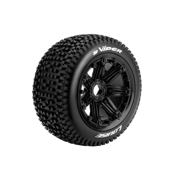 B-VIPER SPORT 1/5 Baja zadní 24mm hex, černé disky, 2 ks