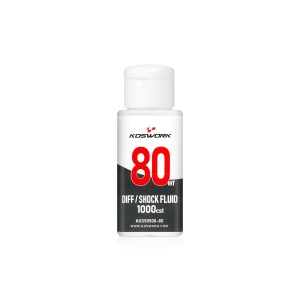 80WT 1000cst Silikonový olej do tlumičů a diferenciálu (70 ml)