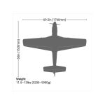 Hangar 9 P-51D Mustang 1.8m 20cc ARF
