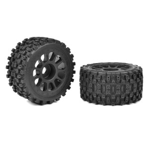 Kompletní kola Scorpion XTB - Off-Road 1/8 buggy 2WD zadní - 2 ks