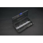 Box na díly 177x102x25 mm (15 přihrádek, vyjímatelné přepážky)