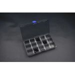 Box na díly 177x102x25 mm (15 přihrádek, vyjímatelné přepážky)