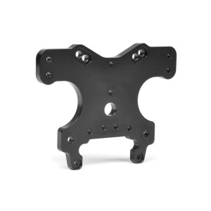 Věž tlumičů - přední - 5mm - Hliníková - černá - 1 ks