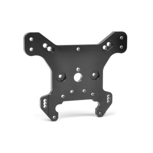 Věž tlumičů - zadní - 5mm - Hliníková - černá - 1 ks