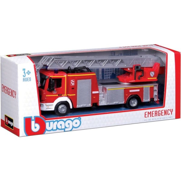 Bburago hasičská auta (sada 18ks)