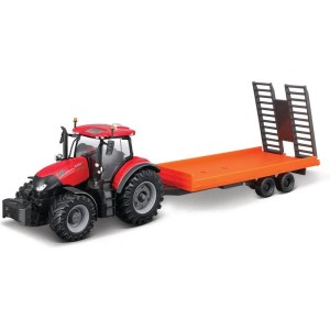 Bburago Case IH Optum CVX 300 s vozíkem