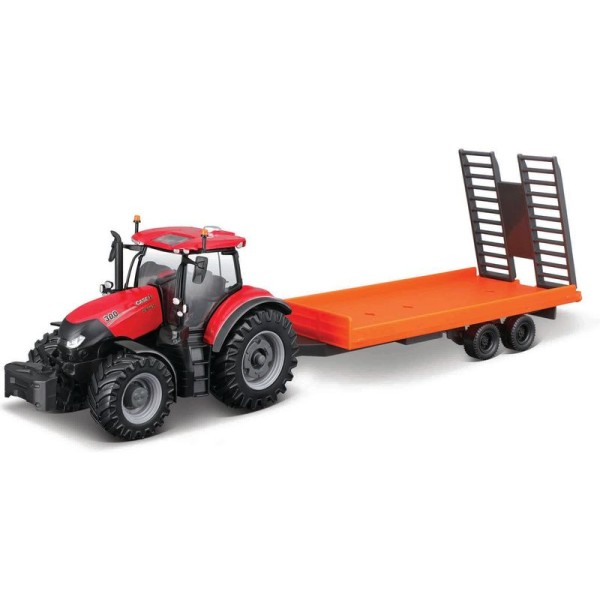 Bburago Case IH Optum CVX 300 s vozíkem
