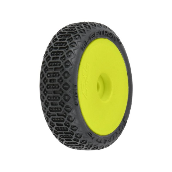 Pro-Line kolo 1:24, pneu Electron 2.0, disk žlutý, H7 (4): Micro-B