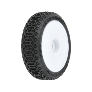 Pro-Line kolo 1:24, pneu Electron 2.0, disk bílý, H7 (4): Micro-B