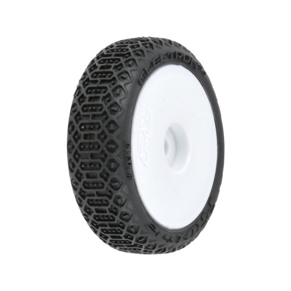 Pro-Line kolo 1:24, pneu Electron 2.0, disk bílý, H7 (4): Micro-B