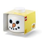 LEGO úložná hlava velká - sněhulák