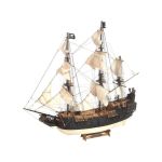 OCCRE Black Swan pirátská loď 1:75 kit