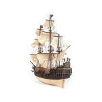 OCCRE Black Swan pirátská loď 1:75 kit