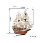 OCCRE HMS Revenge 1:85 kit