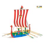 OCCRE Vikingská loď stavebnice pro děti