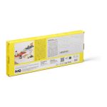 LEGO polička na vystavení stavebnic - červená