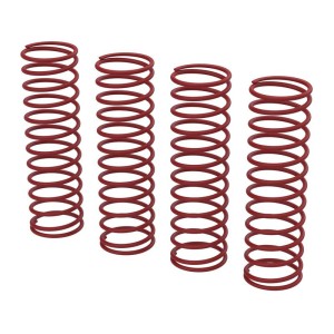 Arrma pružina tlumiče E, 0.55N/mm, červená (4): GROM