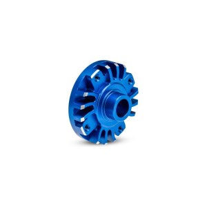 Traxxas domek převodovky hliníkový modrý