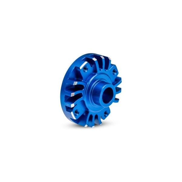 Traxxas domek převodovky hliníkový modrý